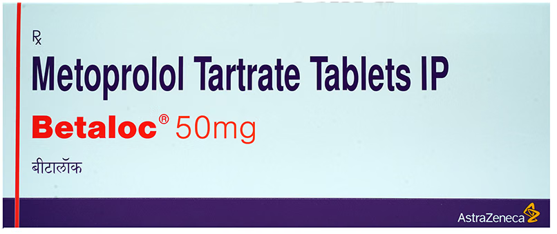 BETALOC 50MG TABLETS, 20 pack , pack