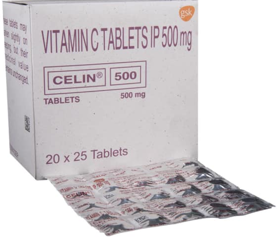 CELIN 500MG TAB 25S, 25 pack , pack