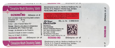 DIZIKIND MD TAB, 10 pack , pack