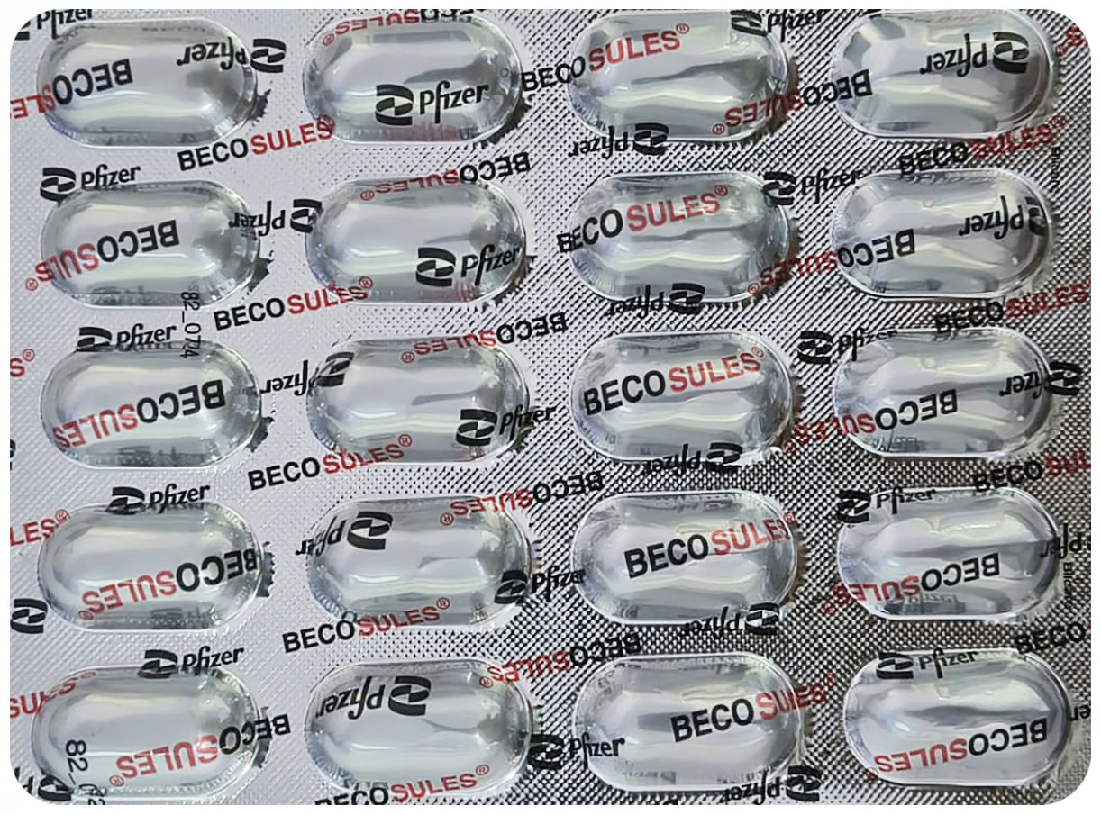BECOSULES CAP, 20 pack , pack