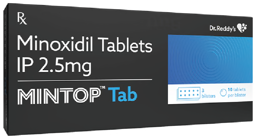 MINTOP TAB 2.5MG, 10 pack , pack